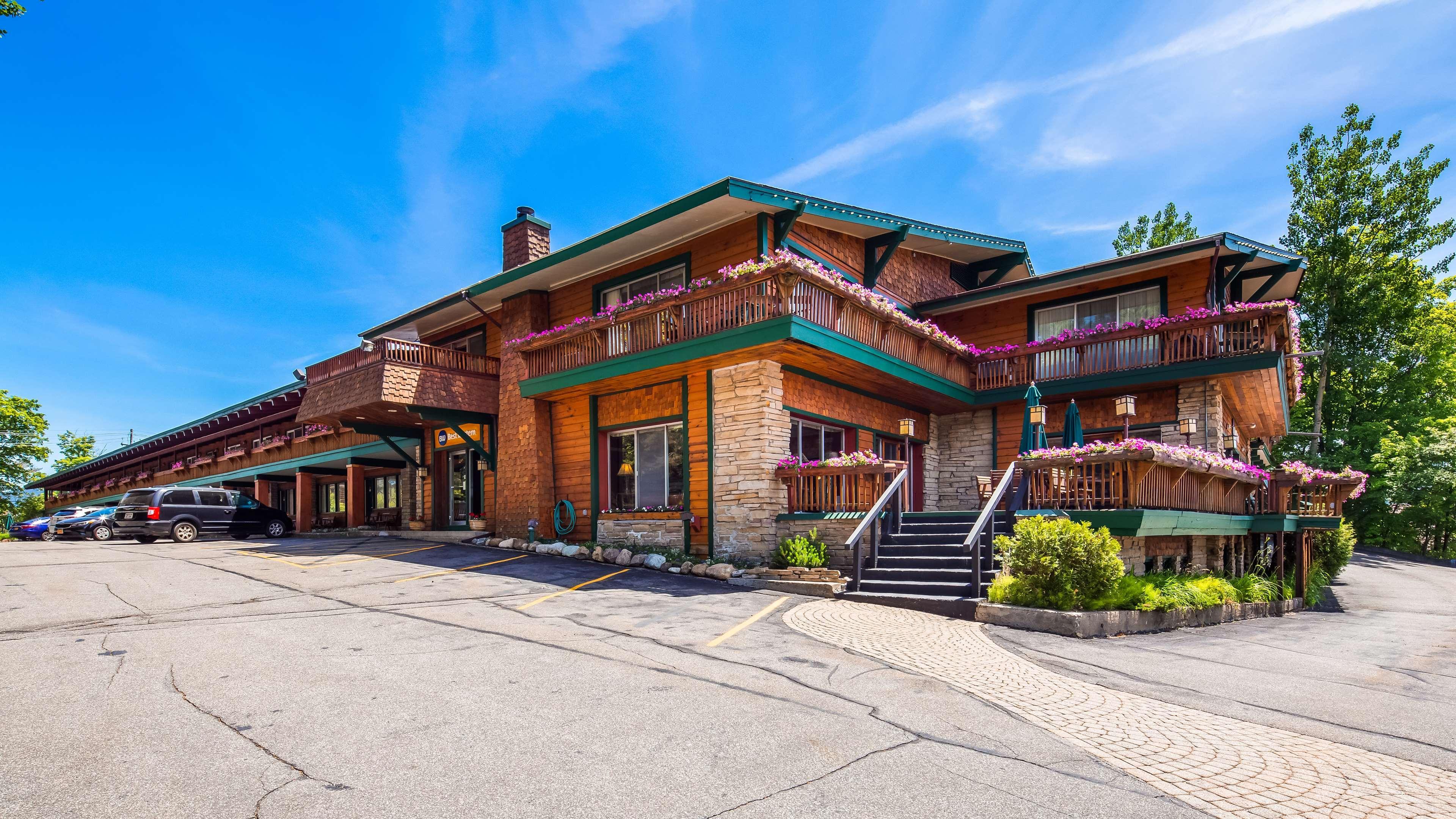Best Western Adirondack Inn Lake Placid Esterno foto